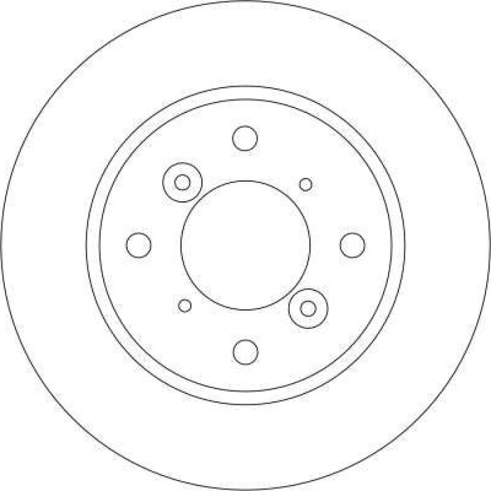TRW Bremsscheibe DF4435 TRW Bremsscheibe DF4435