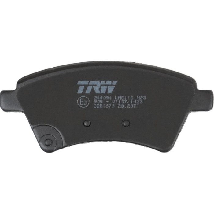 TRW Bremsbeläge Vorderachse GDB1673 TRW Bremsbeläge Vorderachse GDB1673