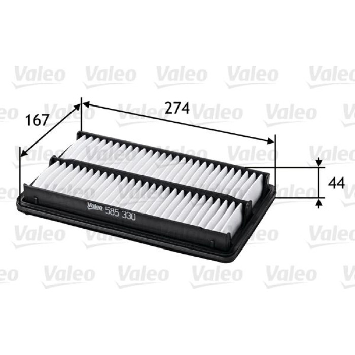 Valeo Luftfilter 585330 Valeo Luftfilter 585330