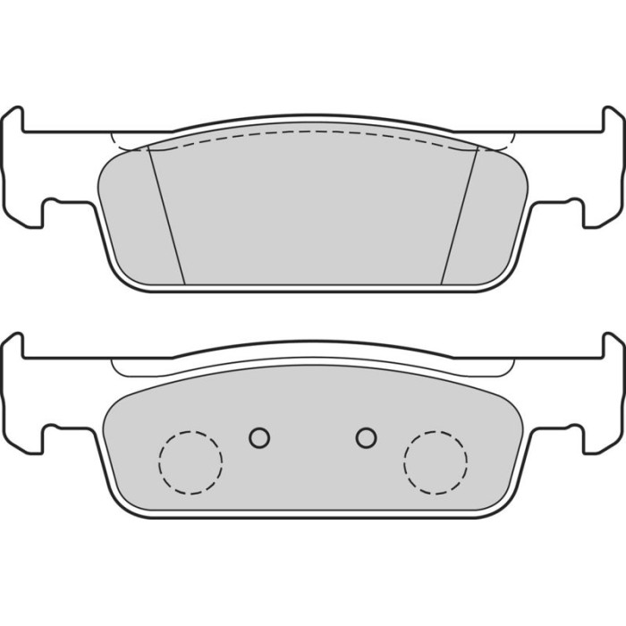 Valeo Bremsbelagsatz 302652 Valeo Bremsbelagsatz 302652