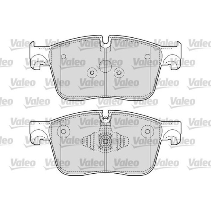 Valeo Bremsbelagsatz 601677 Valeo Bremsbelagsatz 601677