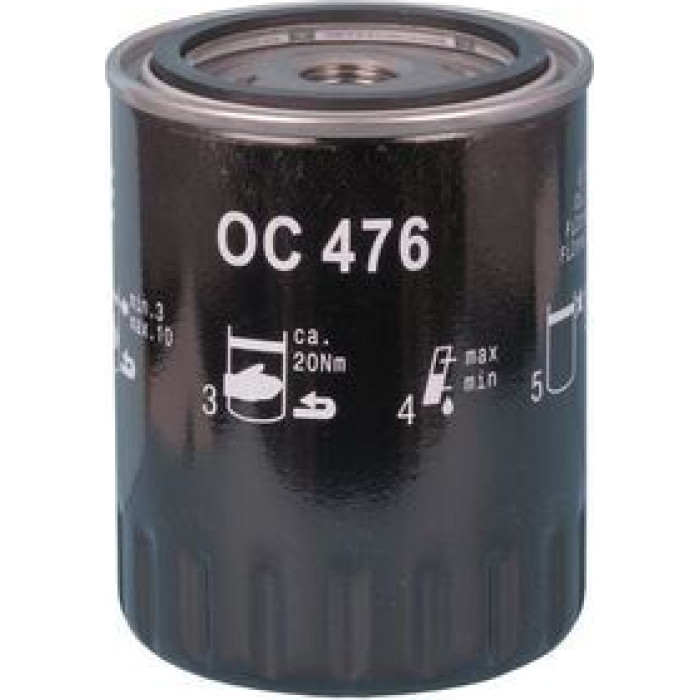 OC 476 MAHLE Ölfilter OC 476, Anschraubfilter, Höhe 117,5 mm – u. a. für Hyundai Tucson (JM), Santa Fé I (SM), Trajet (FO) – OE Nummer 2631027200 - l OC 476 MAHLE Ölfilter OC 476, Anschraubfilter, Höhe 117,5 mm – u. a. für Hyundai Tucson (JM), Santa Fé I (SM), Trajet (FO) – OE Nummer 2631027200 - l