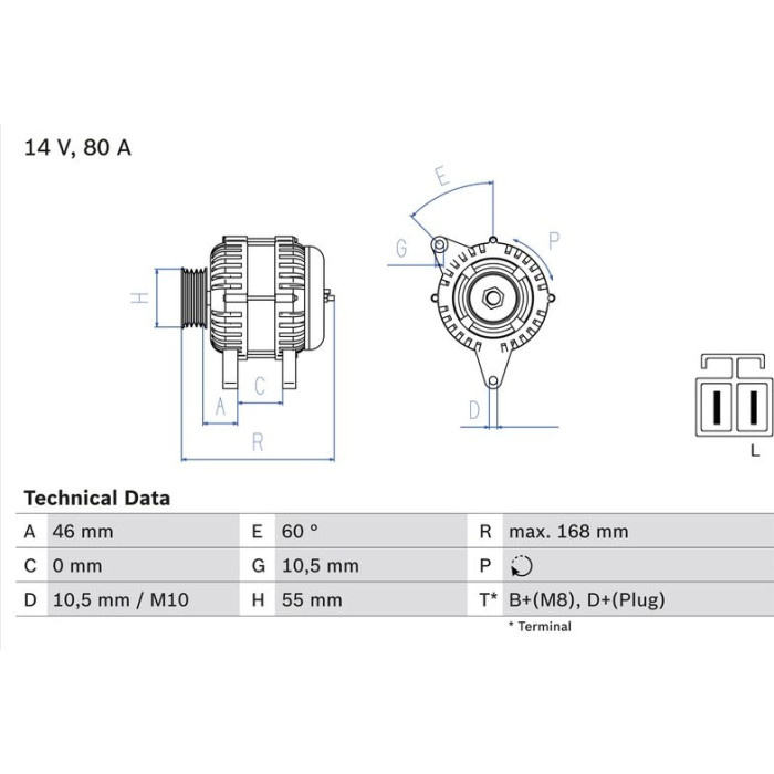 0 986 084 210 Bosch Lichtmaschine 0 986 084 210 0 986 084 210 Bosch Lichtmaschine 0 986 084 210