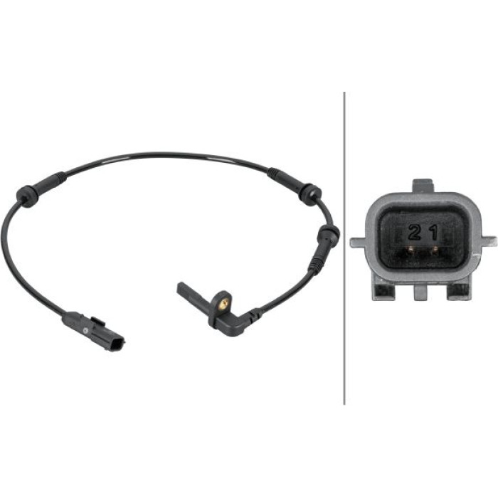 HELLA Sensor, Raddrehzahl 6PU 012 806-861 HELLA Sensor, Raddrehzahl 6PU 012 806-861