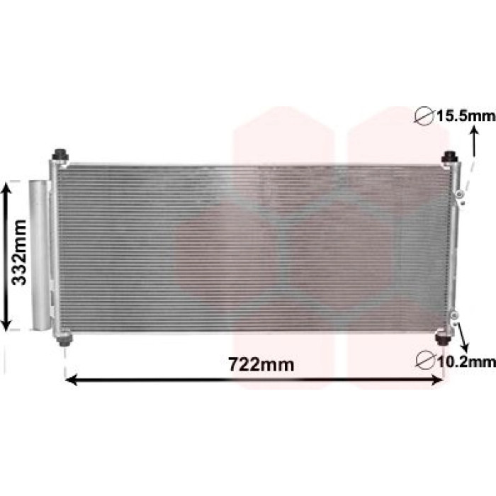 Van Wezel Klimakondensator 25005264