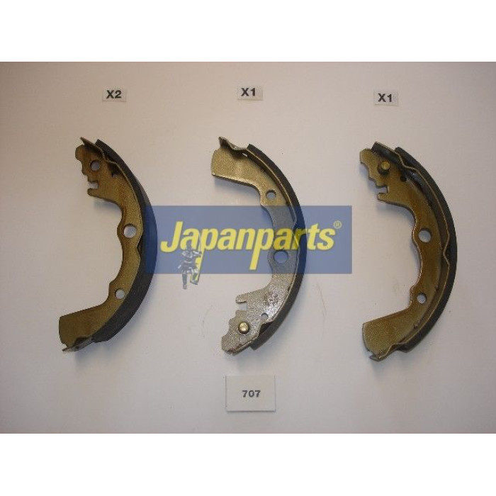 Japanparts Bremsbacken GF-707AF Japanparts Bremsbacken GF-707AF