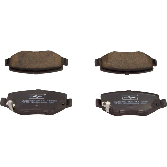 MAXGEAR Bremsbelagsatz 19-2993 Jeep Wrangler/Cherokee 07 MAXGEAR Bremsbelagsatz 19-2993 Jeep Wrangler/Cherokee 07