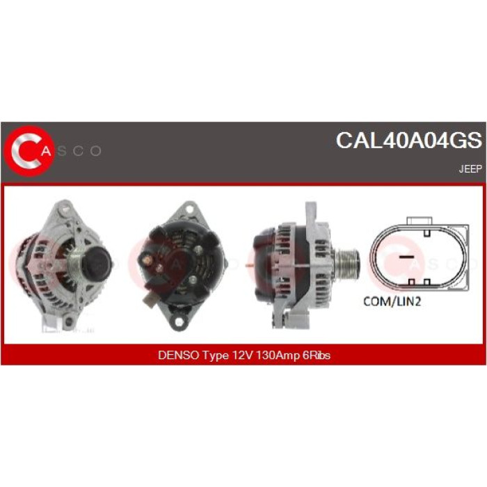 CASCO Generator CAL40A04GS CASCO Generator CAL40A04GS