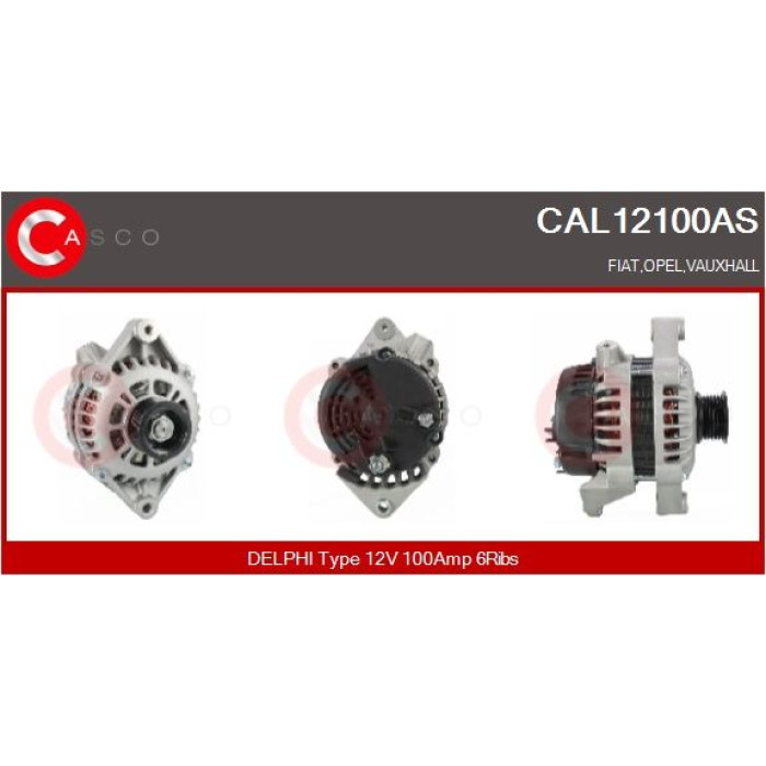 CASCO Generator CAL12100AS CASCO Generator CAL12100AS