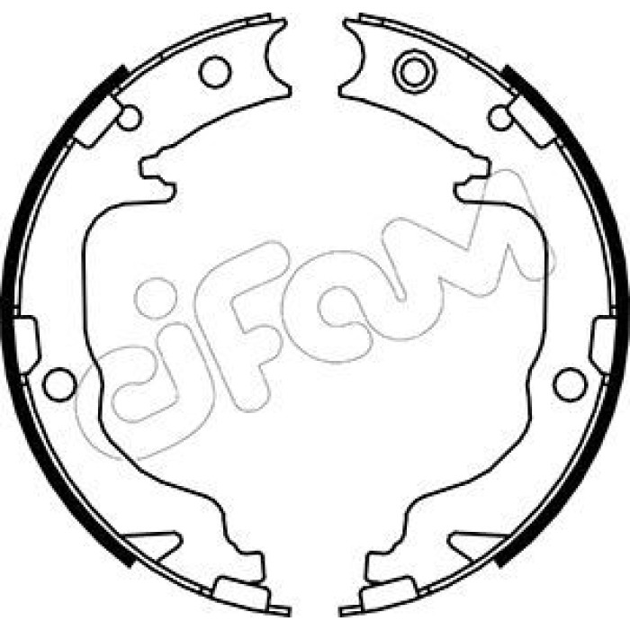 CIFAM Bremsbackensatz, Feststellbremse 153-362 CIFAM Bremsbackensatz, Feststellbremse 153-362