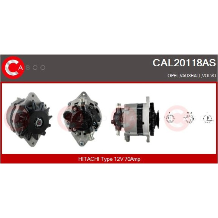 CASCO Generator CAL20118AS CASCO Generator CAL20118AS