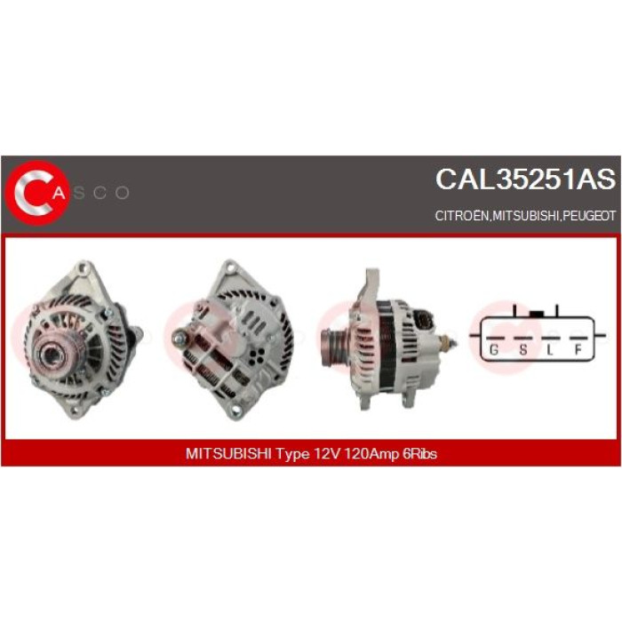 CASCO Generator CAL35251AS