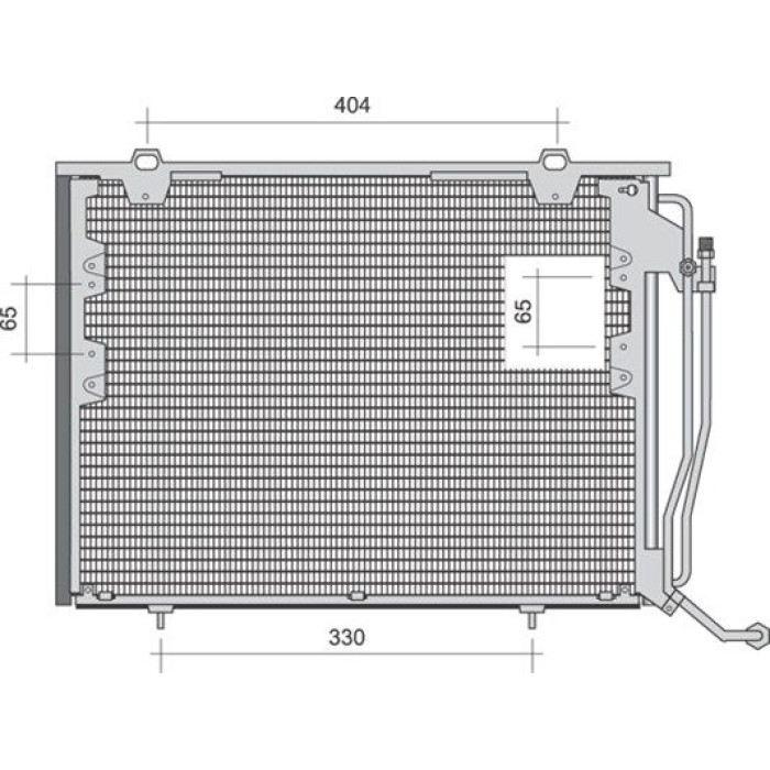 Magneti Marelli Klimakondensator 350203485000