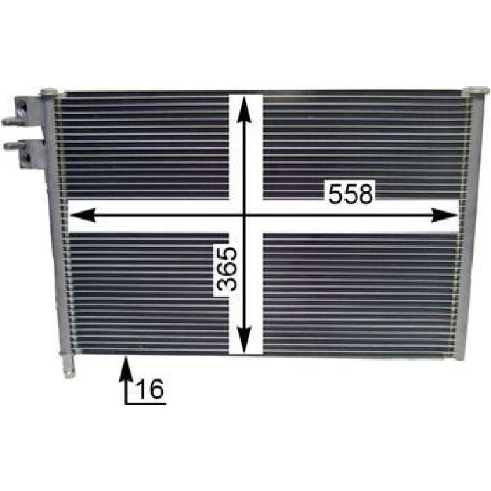 MAHLE Kondensator, Klimaanlage AC 298 000P MAHLE Kondensator, Klimaanlage AC 298 000P