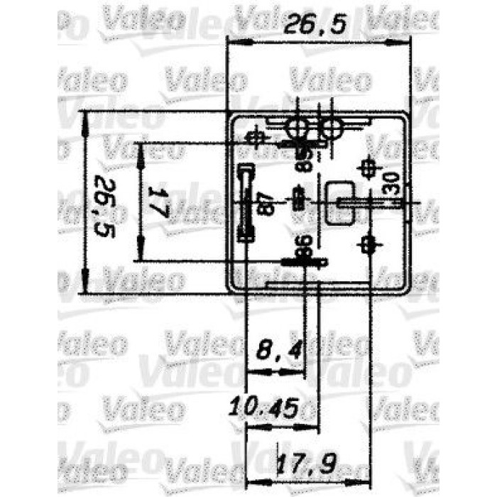 Valeo Relais 643827