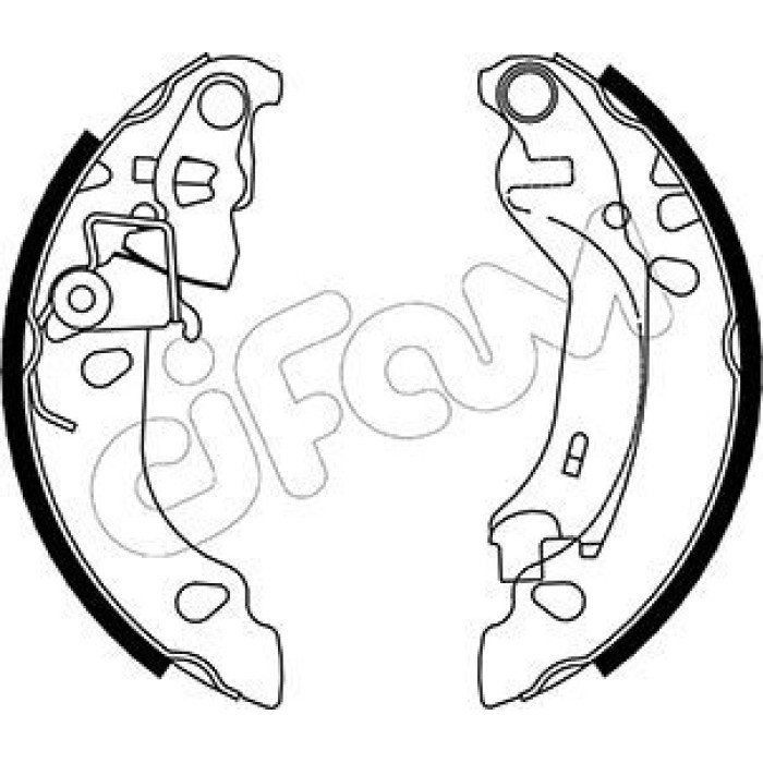 CIFAM Bremsbackensatz 153-083 CIFAM Bremsbackensatz 153-083