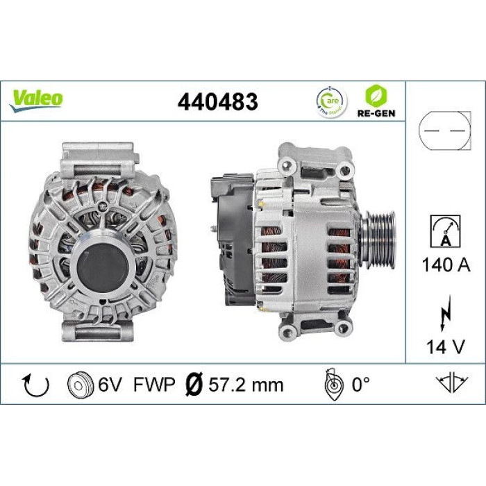Valeo Lichtmaschine 440483