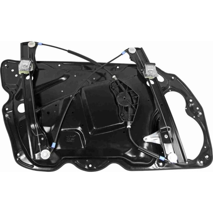 VAICO V10-1857 Fensterheber vorne rechts, ohne Motor, mit Trägerplatte, elektrisch, für Linkslenker VAICO V10-1857 Fensterheber vorne rechts, ohne Motor, mit Trägerplatte, elektrisch, für Linkslenker