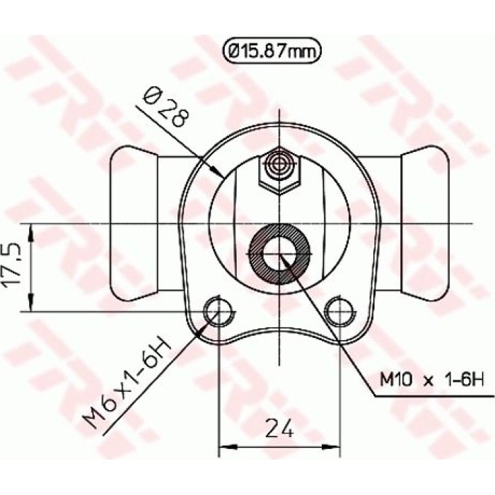 TRW Radbremszylinder BWB116 TRW Radbremszylinder BWB116