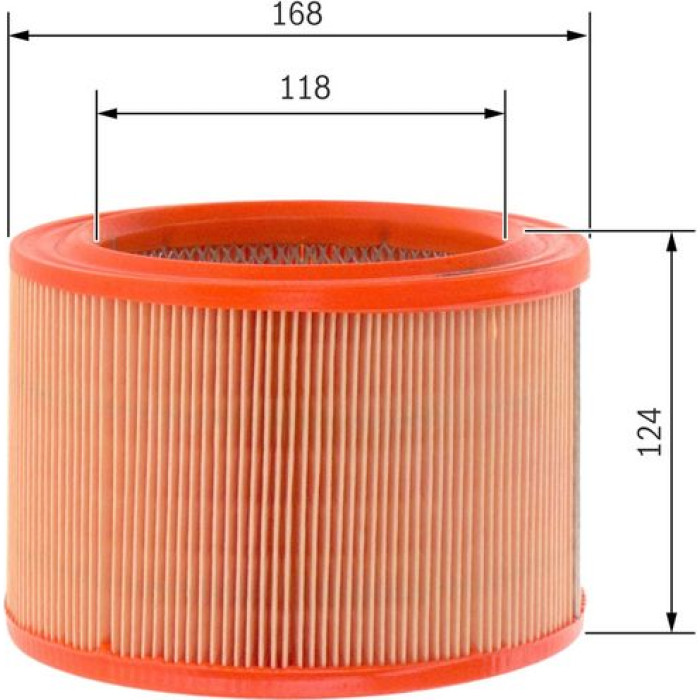 Bosch Luftfilter 1457433544