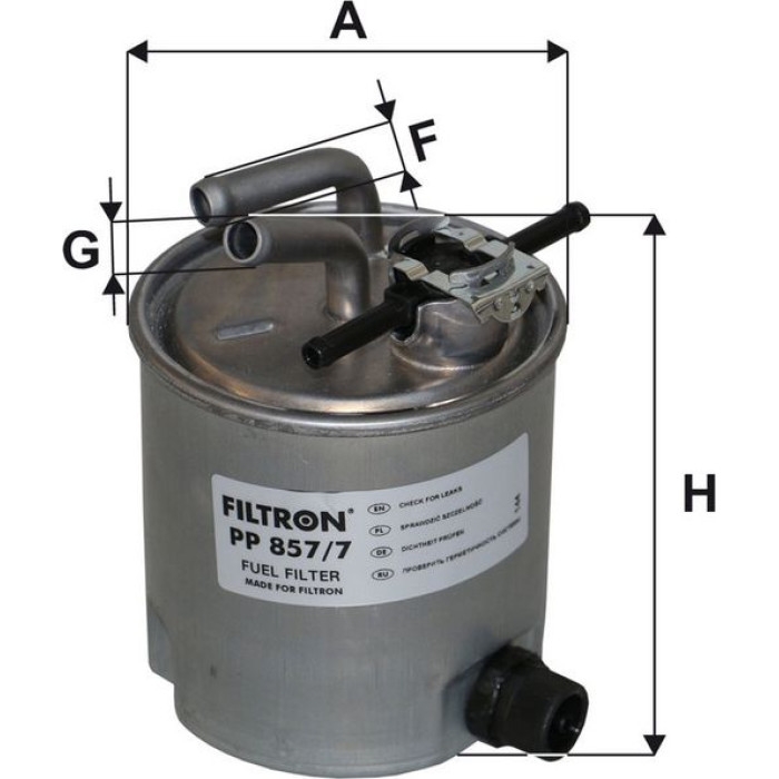 Filtron Kraftstofffilter PP 857/7 Filtron Kraftstofffilter PP 857/7