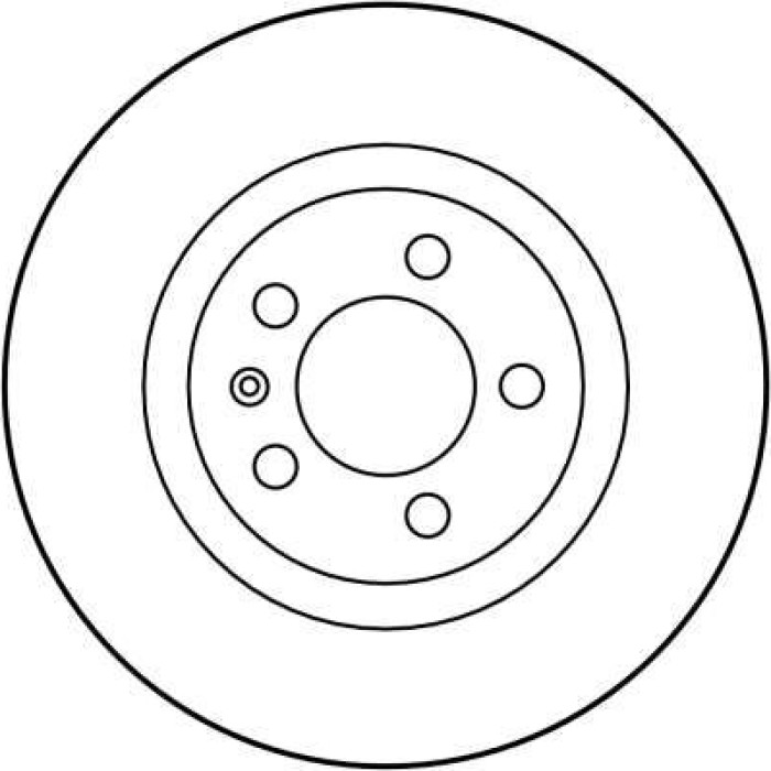 TRW Bremsscheibe VW Golf 4/A3 DF2804 TRW Bremsscheibe VW Golf 4/A3 DF2804
