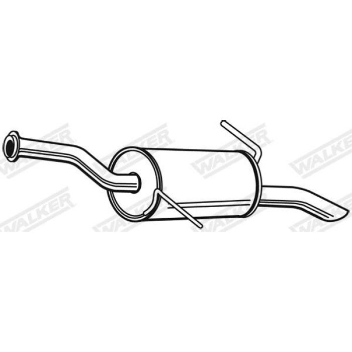 53 / Auspufftopf Hinten 23688 53 / Auspufftopf Hinten 23688