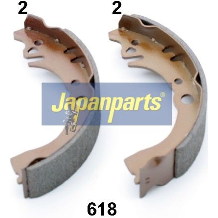 Japanparts Bremsbacken GF-618AF Japanparts Bremsbacken GF-618AF