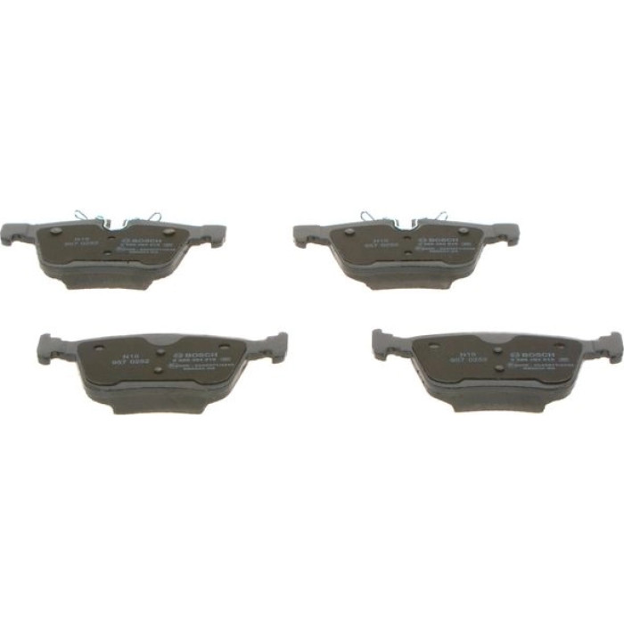Bosch Bremsbelagsatz Hinterachse 0 986 494 819 Bosch Bremsbelagsatz Hinterachse 0 986 494 819