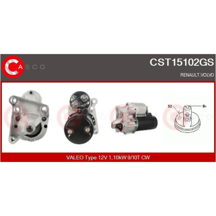 CASCO Anlasser CST15102GS CASCO Anlasser CST15102GS
