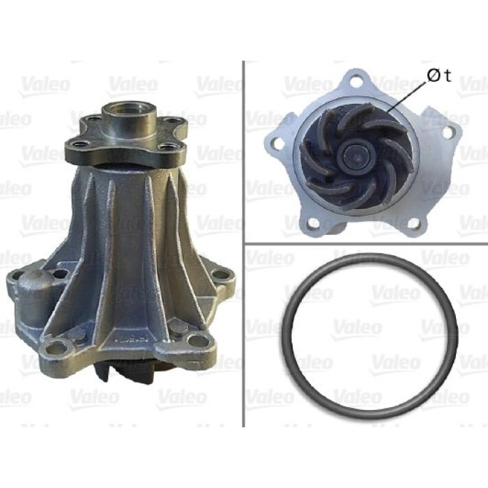 Valeo Wasserpumpe / Kühlmittelpumpe 506047