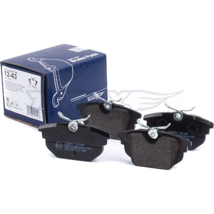 TX 12-43 TOMEX brakes Bremsbelagsatz, Scheibenbremse TX 12-43 TX 12-43 TOMEX brakes Bremsbelagsatz, Scheibenbremse TX 12-43