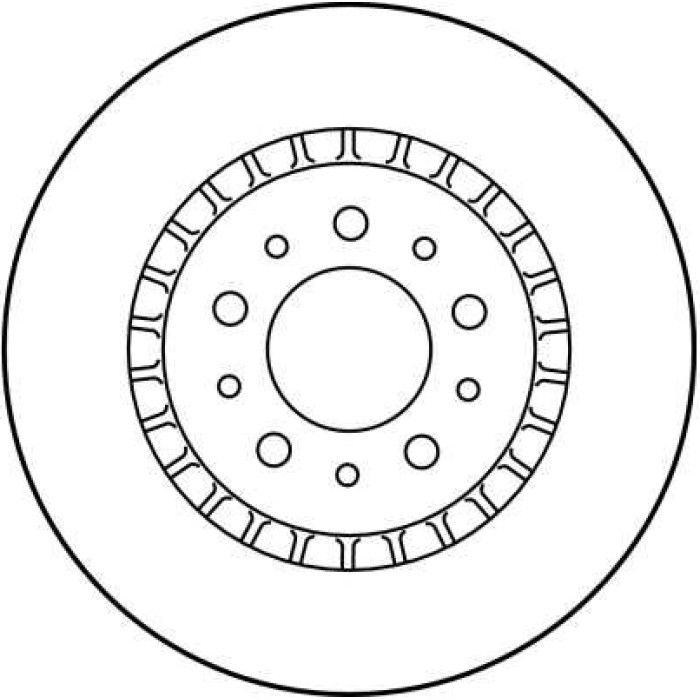 TRW Bremsscheibe DF1688 TRW Bremsscheibe DF1688