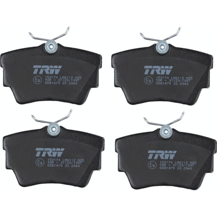 TRW Bremsbeläge Hinterachse GDB1479 TRW Bremsbeläge Hinterachse GDB1479