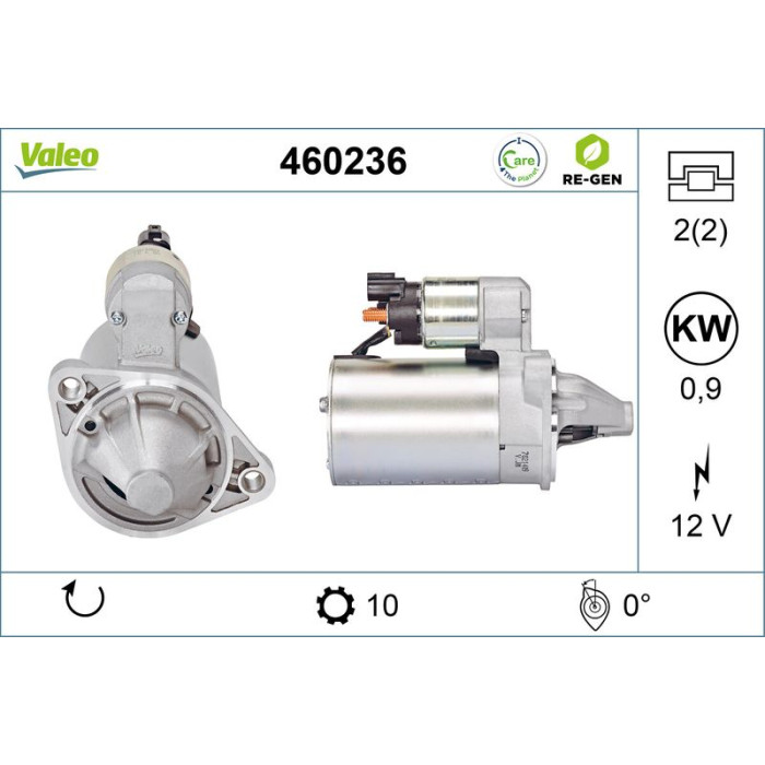 Valeo Anlasser 460236 Valeo Anlasser 460236