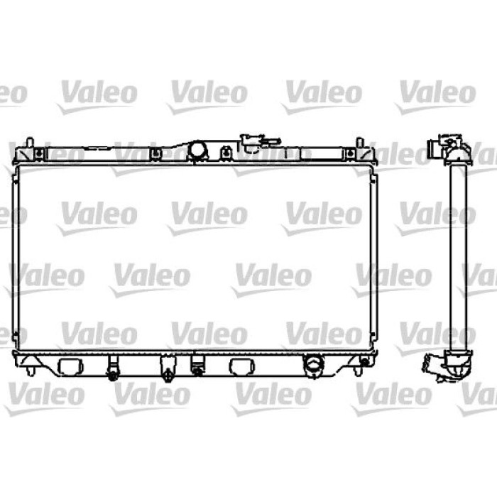 Valeo Motorkühler 732323 Valeo Motorkühler 732323