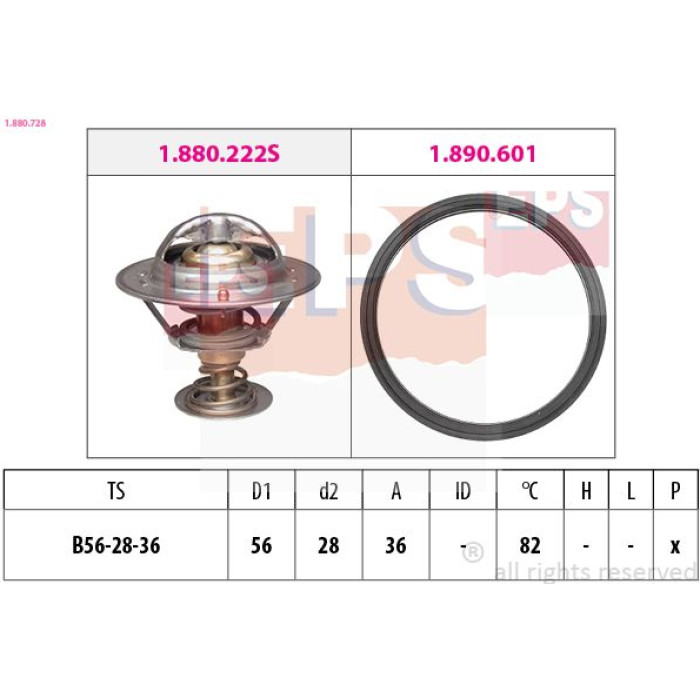 EPS Thermostat 1.880.728 EPS Thermostat 1.880.728