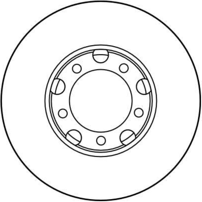TRW Bremsscheibe DF2793 TRW Bremsscheibe DF2793
