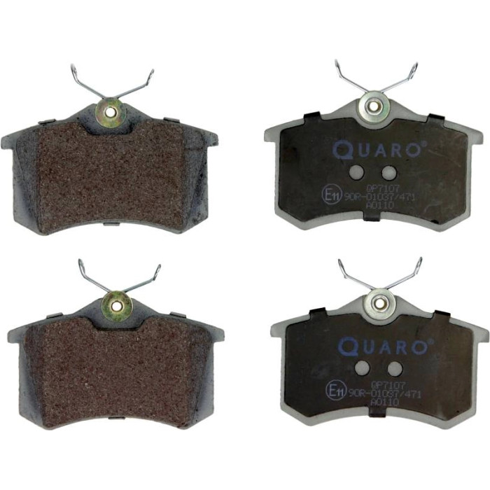 QP7107 Bremsbelagsatz Vw T. Golf/Vento/Passat/Polo/A4/A6/Renault 88-05 Gr 15,2 Mm QP7107 Bremsbelagsatz Vw T. Golf/Vento/Passat/Polo/A4/A6/Renault 88-05 Gr 15,2 Mm