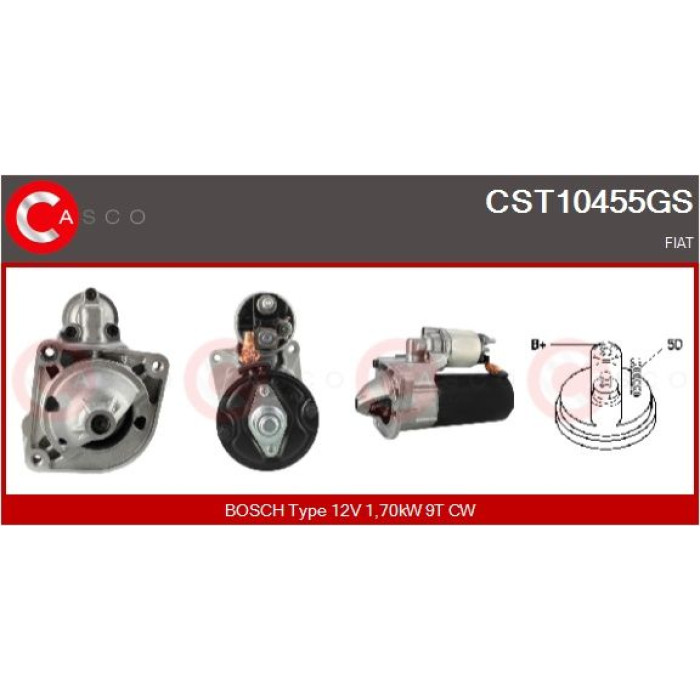 CASCO Anlasser CST10455GS CASCO Anlasser CST10455GS