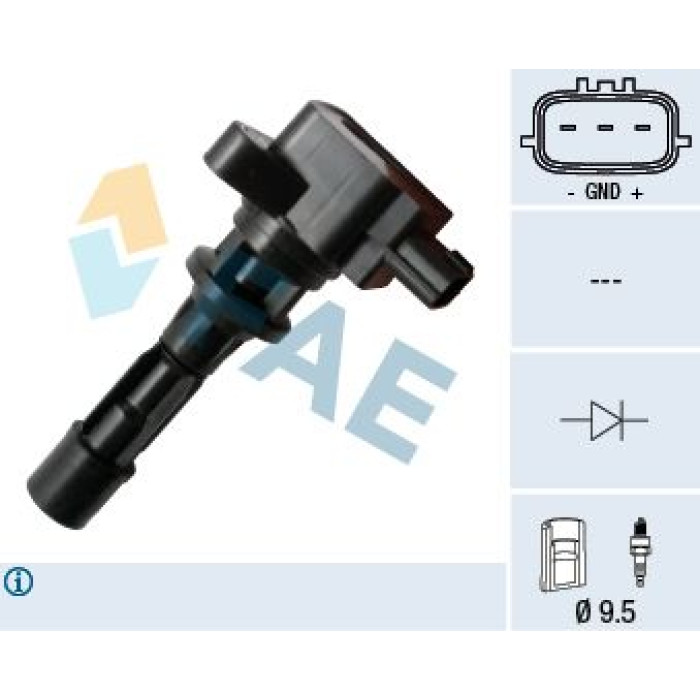 FAE Zündspule 80328 FAE Zündspule 80328