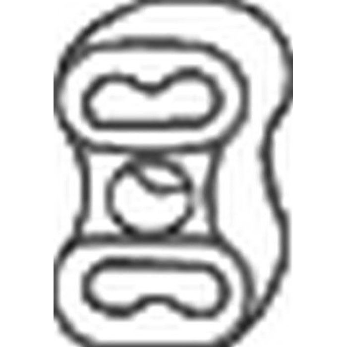 Bosal Abgasanlagenhalter 255-949 Bosal Abgasanlagenhalter 255-949