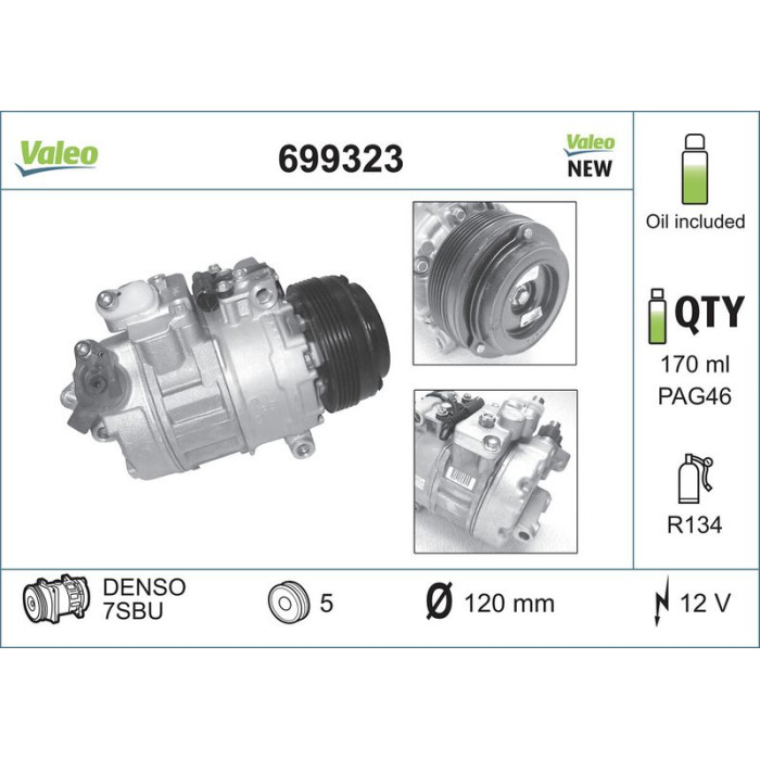 Valeo Kompressor 699323