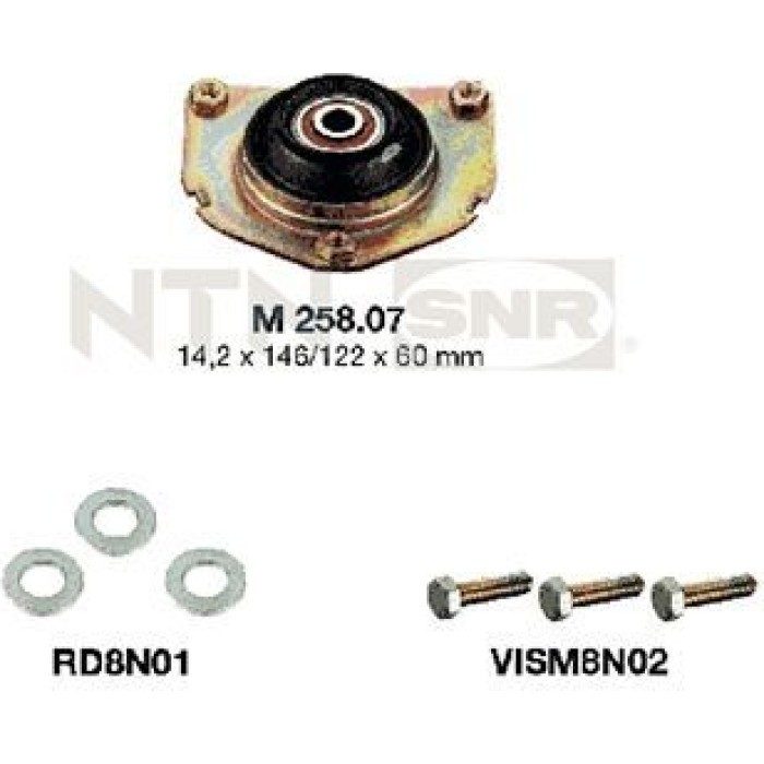 SNR Domlager-Reparatursatz KB658.08 SNR Domlager-Reparatursatz KB658.08