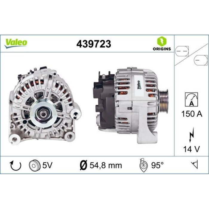Valeo Lichtmaschine 439723 Valeo Lichtmaschine 439723