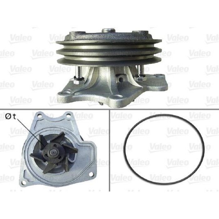 Valeo Wasserpumpe / Kühlmittelpumpe 506734 Valeo Wasserpumpe / Kühlmittelpumpe 506734