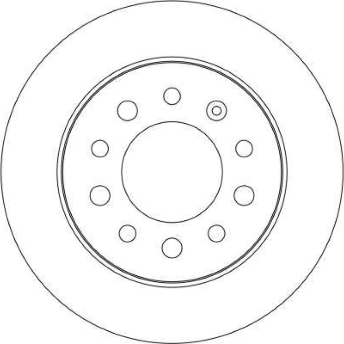 TRW Bremsscheibe Hyundai T. Coupe 01 DF4282 TRW Bremsscheibe Hyundai T. Coupe 01 DF4282