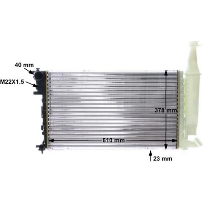 MAHLE Kühler, Motorkühlung CR 595 000S