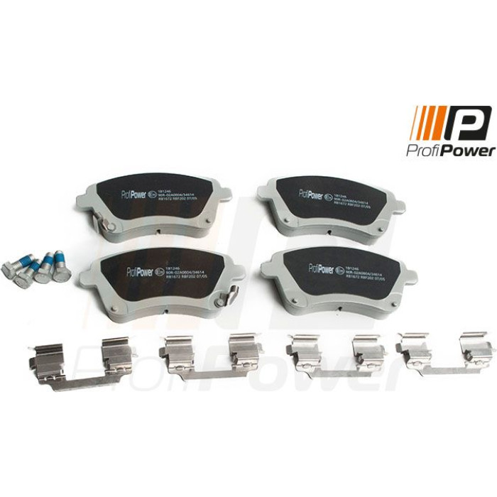 Profipower Bremsbelagsatz 1B1246 Profipower Bremsbelagsatz 1B1246