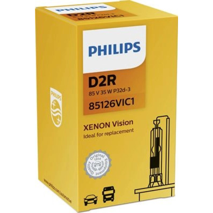 85126VIC1 PHILIPS D2R Xenon-Brenner Vision 85 V 35 W P32d-3, 1 Stück - 85126VIC1 - l 85126VIC1 PHILIPS D2R Xenon-Brenner Vision 85 V 35 W P32d-3, 1 Stück - 85126VIC1 - l